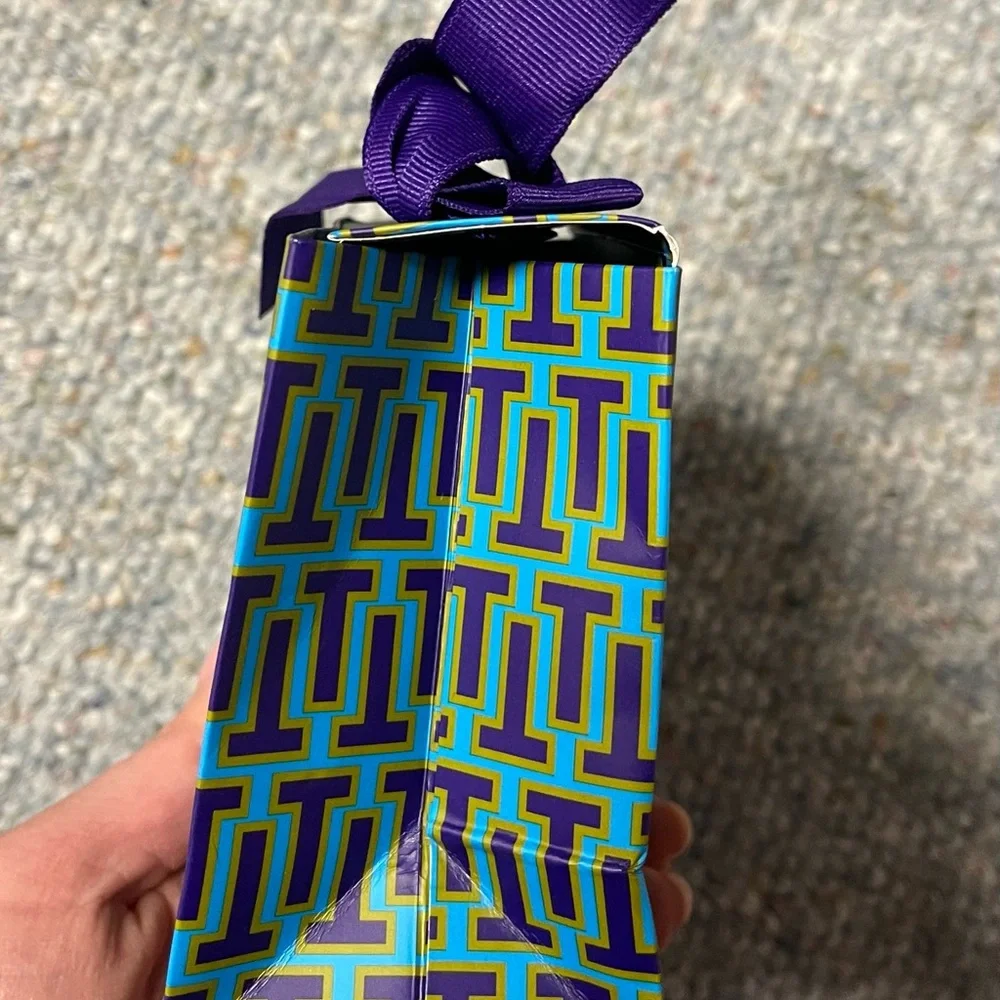 Tory Burch Gift Bags with Purple Ribbon (two)